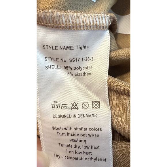 Han Kjobenhavn Joggers Men's Size 30 Regular Tan Seamed MidRise PullOn Thick - Picture 7 of 12